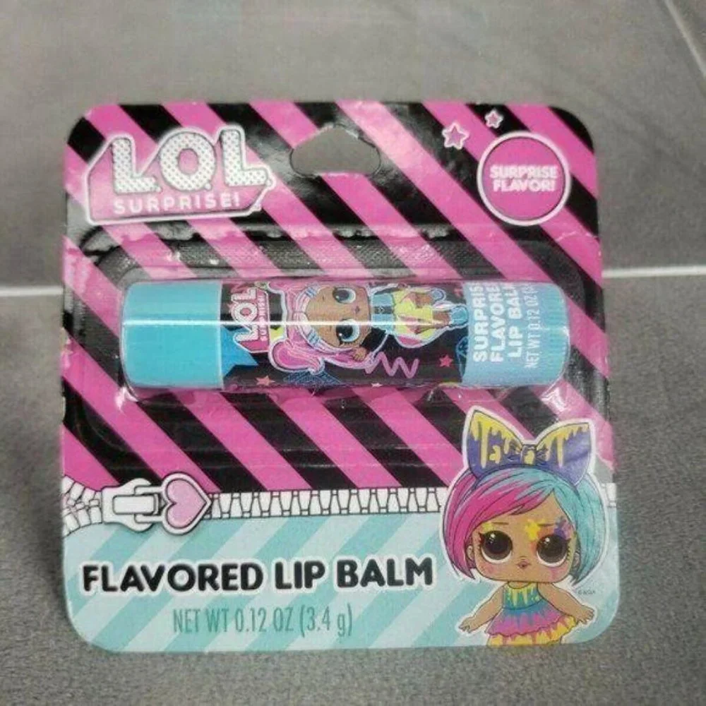 LOL Suprise Flavored Lip Balm‎ -Suprise Flavor Lets Be Friends Lot of 2